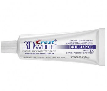 Crest 3D white brilliance vibrant peppermint