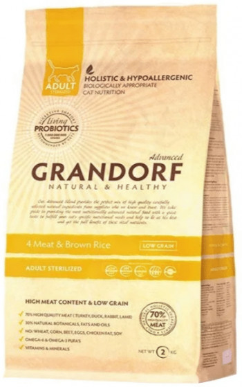 Grandorf 4 Meat & Brown Rice Sterilized