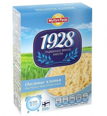 Myllyn Paras 1928 Хлопья овсяные быстрого приготовления
