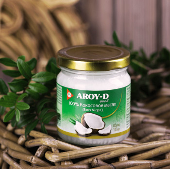 Aroy-D Масло 100% кокосовое (extra virgin)