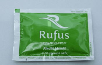 Спиртовые антисептические салфетки РУФУС