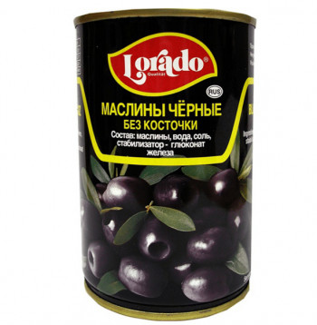 Lorado Маслины черные без косточки