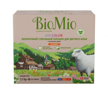 BioMio BIO-COLOR с экстрактом хлопка