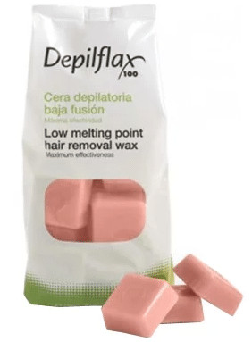 Depilflax Горячий “Розовый” в брикетах