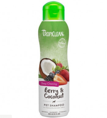 Tropiclean ягодный с кокосом от сильной грязи