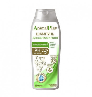Animal Play гипоаллергенный с протеинами пшеницы и витаминами