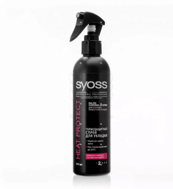 Syoss Heat protect, слабая фиксация