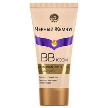 Черный жемчуг ВВ-крем Самоомоложение 56+ Омолаживающий