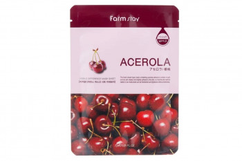 Farmstay Visible Difference Mask Sheet Acerola с экстрактом ацеролы