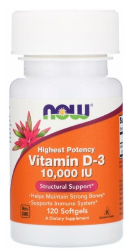 Vitamin D-3 NOW