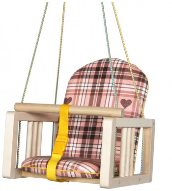 Качели подвесные с рисунком 