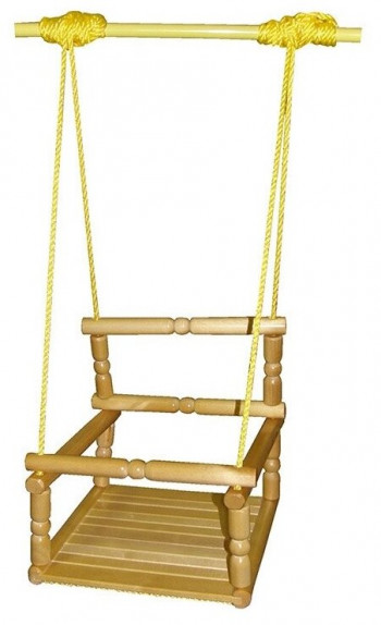 КМС Качели деревянные детские